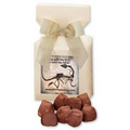 Cocoa Dusted Truffles in Ivory Gift Box
